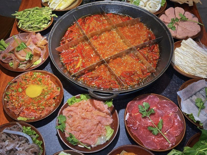Chongqing hotpot ingredients